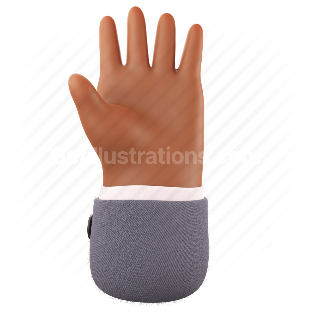 hand gestures, hand, gesture, emoticon, emoji,  finger, fingers, palm, wave, high five, suit, Tan